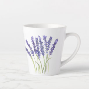 Lavendel-Blume Lila Milchtasse