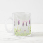 Lavendel-Blume Mattglastasse (Links)