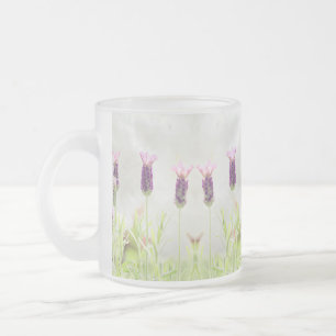 Lavendel-Blume Mattglastasse