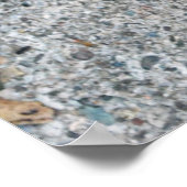 Lavendel-Blume mit inspirierenden Zitaten Poster (Ecke)