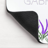 Lavendel-Blume Mousepad (Ecke)