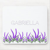 Lavendel-Blume Mousepad (Vorne)