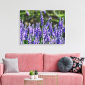 Lavendel Blume nahe Leinwand (Insitu (Wohnzimmer))