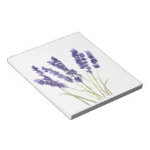 Lavendel-Blume Notizblock (angewinkelt)