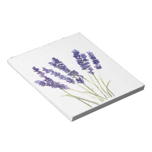 Lavendel-Blume Notizblock (angewinkelt)