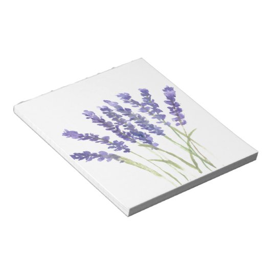 Lavendel-Blume Notizblock (angewinkelt)