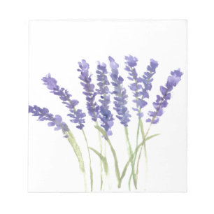 Lavendel-Blume Notizblock