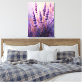 Lavendel Blume Ölgemälde Leinwanddruck (Insitu (Schlafzimmer))