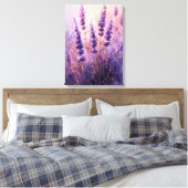 Lavendel Blume Ölgemälde Leinwanddruck (Insitu (Schlafzimmer))