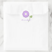 Lavendel Blume Personalisiert Stickers (Tasche)