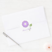 Lavendel Blume Personalisiert Stickers (Umschlag)