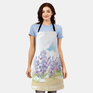 Lavendel-Blume Schürze