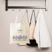 Lavendel-Blume Tragetasche