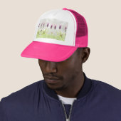 Lavendel-Blume Truckerkappe (Beispiel)