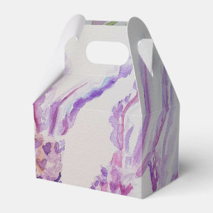 Lavendel Blume und Bienenwasser Geburtstag Geschenkschachtel