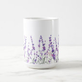 Lavendel Blume und Schmetterlinge Kaffeezubereitun Kaffeetasse (Mittel)