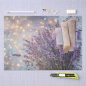 Lavendel Blume und Seife Wellness-Center Entdeckun Seidenpapier (Handwerk)