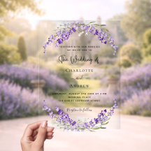 Lavendel Blume Violett Hochzeit klar
