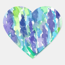 Lavendel Blume Wasserfarbe