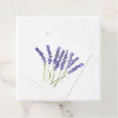 Lavendel-Blume Wasserfarbene, rustikale Kräuter Geschenkanhänger (Beispiel)
