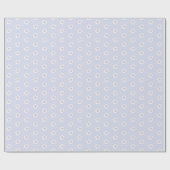 Lavendel-Blumen-Brautjungfernparty Geschenkpapier (Flach)