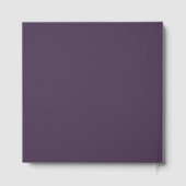 Lavendel Blumen Hochzeitsgästebuch Gästebuch (Rückseite)