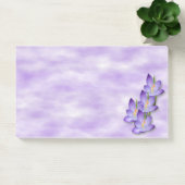 Lavendel-Blumen-Post-Itanmerkungen Post-it Klebezettel (Büro)