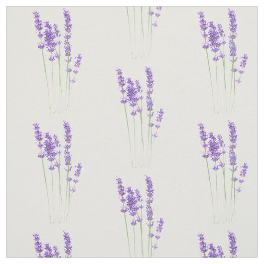 Lavendel-Blumen Stoff (Muster)