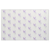 Lavendel-Blumen Stoff (Fat Quarter (45,7 x 55,9 cm))