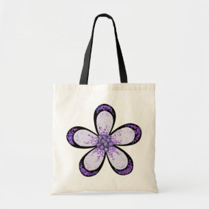 Lavendel-Blumen-Tasche Tragetasche