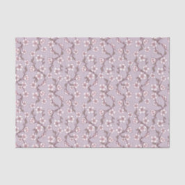 Lavendel Blumenzwirn Papier - Elegante Geschenkwra