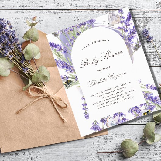 Lavendel Blütendusche