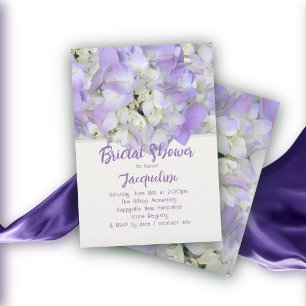 Lavendel-Blütendusche für Hochzeiten Einladung