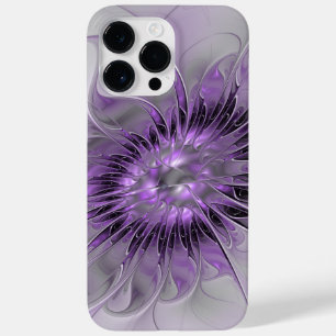 Lavendel-Blütentraum Moderne Abstrakte Fraktal-Kun Case-Mate iPhone 14 Pro Max Hülle