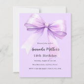 Lavendel-Bogen-Vorstellung (Vorderseite)