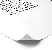 Lavendel Boho Rose 21 Tabelle Hochzeitstabelle Poster (Ecke)