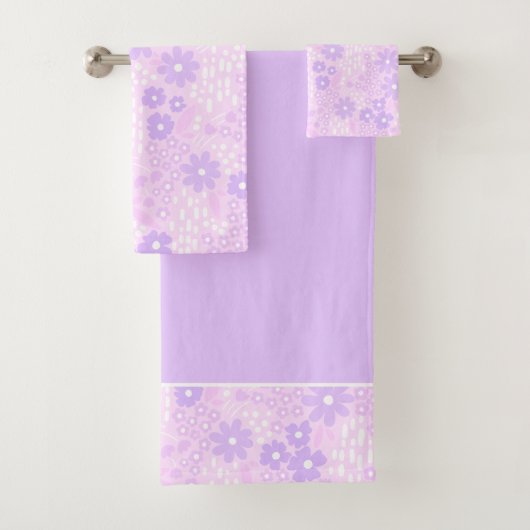 Lavendel Botanical II Badehandtuch Set (Insitu)