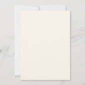 Lavendel-Botanische Hochzeit Einladung (Rückseite)