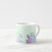 Lavendel-Breitblatt-Nebel Espressotasse (Vorderseite Rechts)