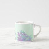 Lavendel-Breitblatt-Nebel Espressotasse (Rechts)