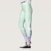 Lavendel Breitblatt Nebel Leggings (Links)