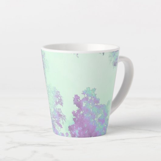 Lavendel Breitblatt Nebel Milchtasse (Rechte Ecke)