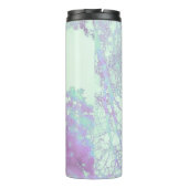 Lavendel-Breitblatt-Nebel Thermosbecher (Rückseite)