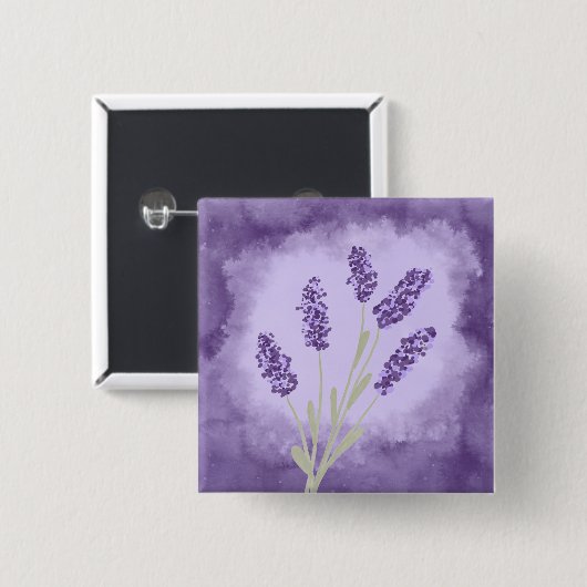Lavendel Button (Vorne & Hinten)