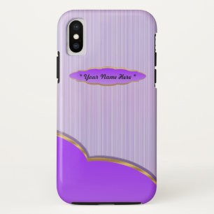 Lavendel iPhone X Hülle