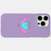 Lavendel Case-Mate iPhone Hülle (Rückseite (Horizontal))