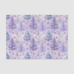 Lavendel Christmas Winter Seidenpapier<br><div class="desc">Machen Sie Erinnerungen mit Ihrer Familie heute Weihnachten</div>