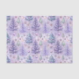 Lavendel Christmas Winter Seidenpapier