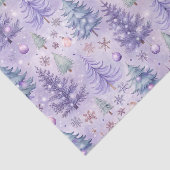 Lavendel Christmas Winter Seidenpapier (Ausschnitt)