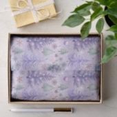 Lavendel Christmas Winter Seidenpapier (Geschenk)